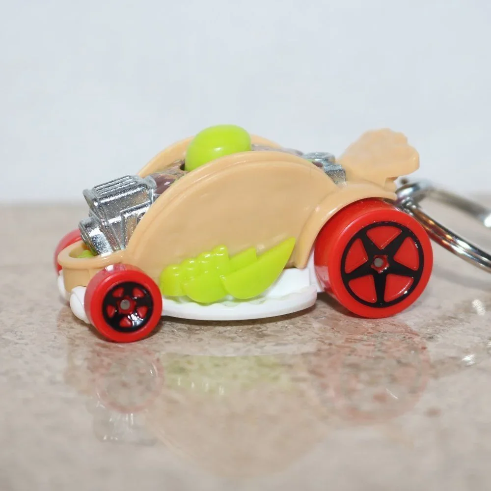 Hot Wheels Fast Foodie CUSTOM keychain